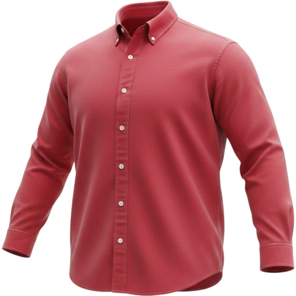 Cody James Mens 3XL Button Up Shirt Maroon Solid Western Rodeo‎ Cowboy Workwear